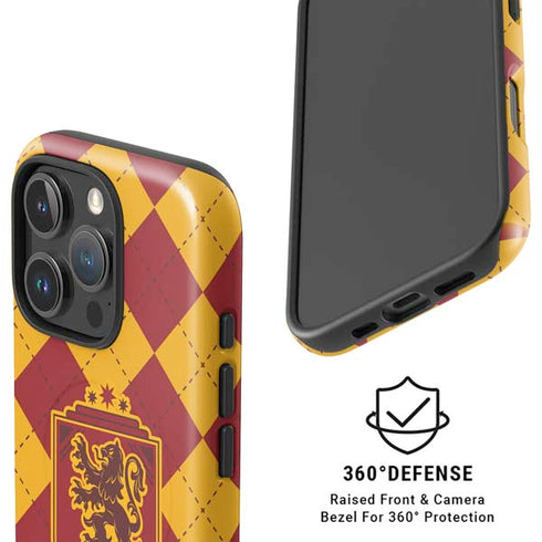 Wizarding Worlds Harry Potter Gryffindor Huse Crest iPhone 16 Pro Magsafe Impact Case
